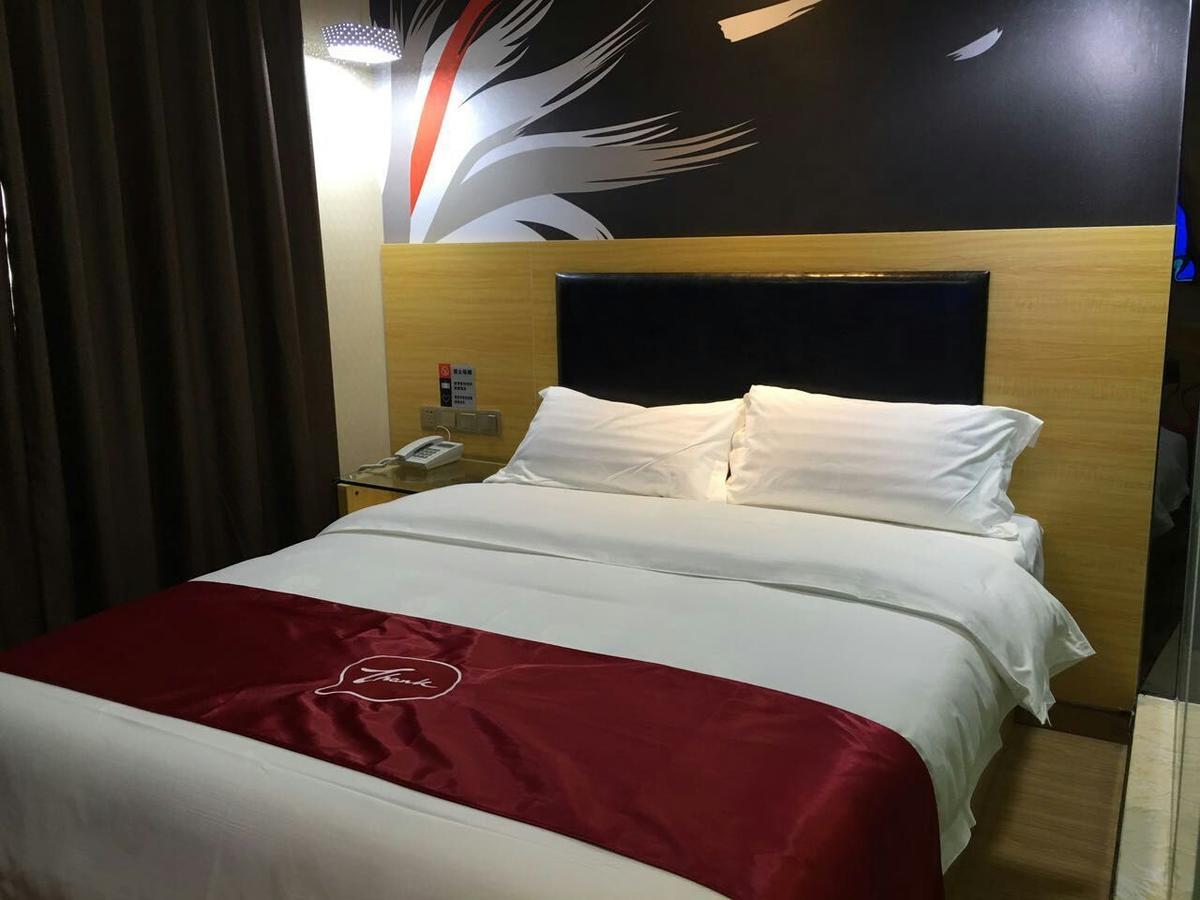 Thank Inn Chain Hotel Hunan Changsha Furong District Railway Station Zewnętrze zdjęcie